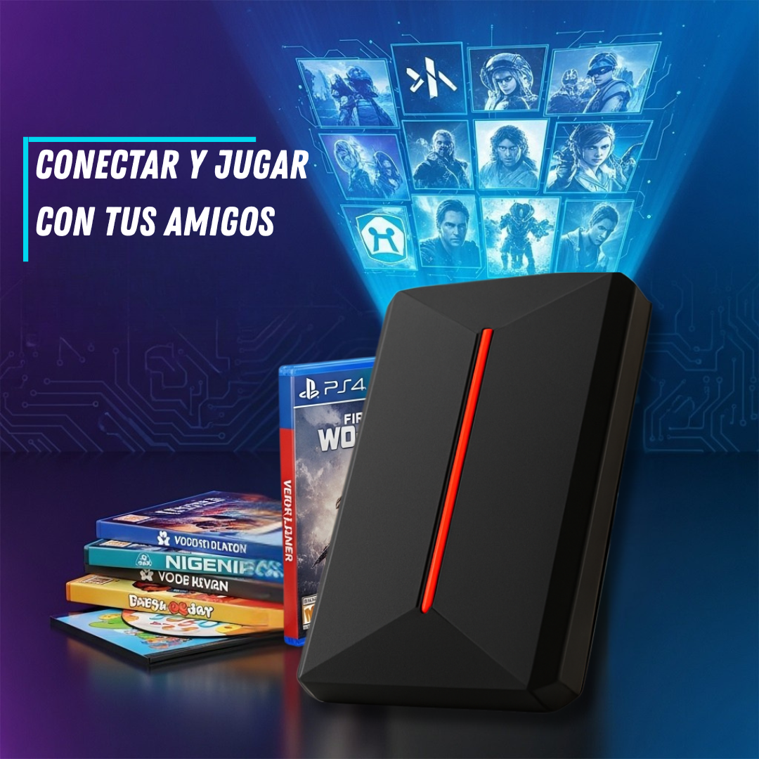 PortablePro™ - The Ultimate Retro Portable | Plug and Play | 500GB / 2TB | Premium HDD