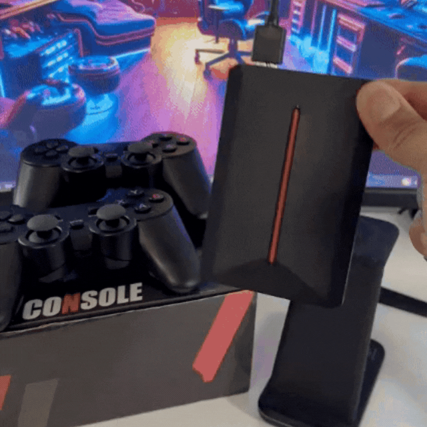 PortablePro™ - The Ultimate Retro Portable | Plug and Play | 500GB / 2TB | Premium HDD